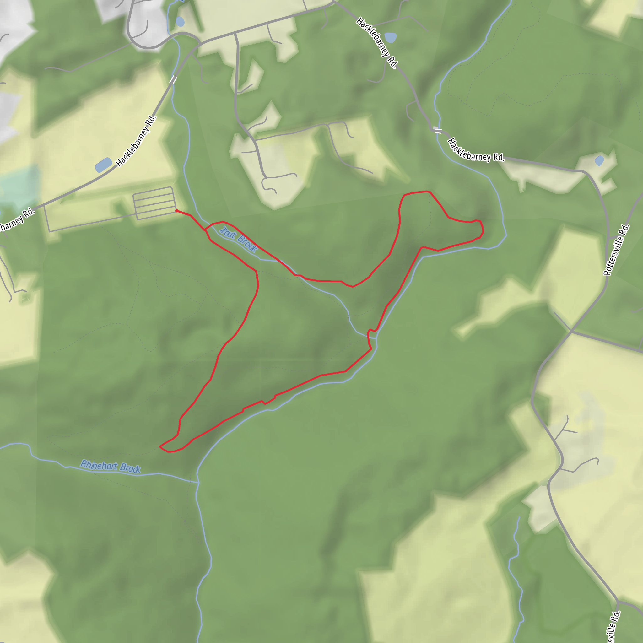 Troute Brook Court - Lamington River Loop mobile static map