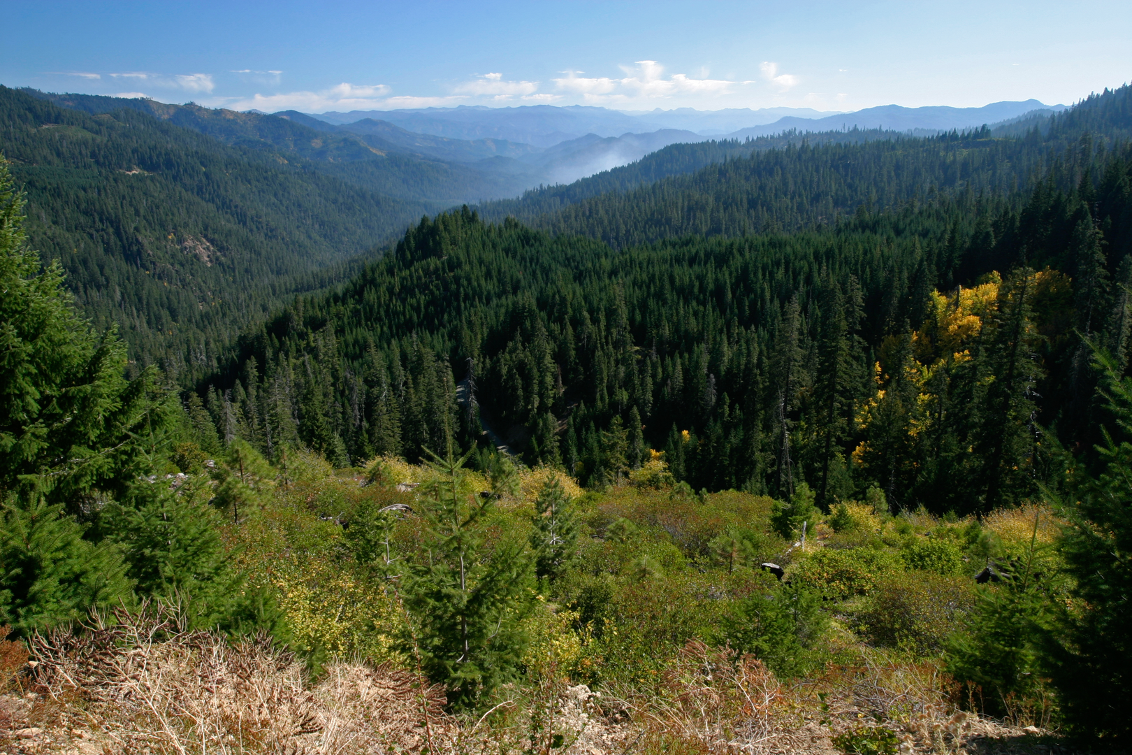 An image depicting the trail Marble Mountain Wilderness Loop and its surrounding area.