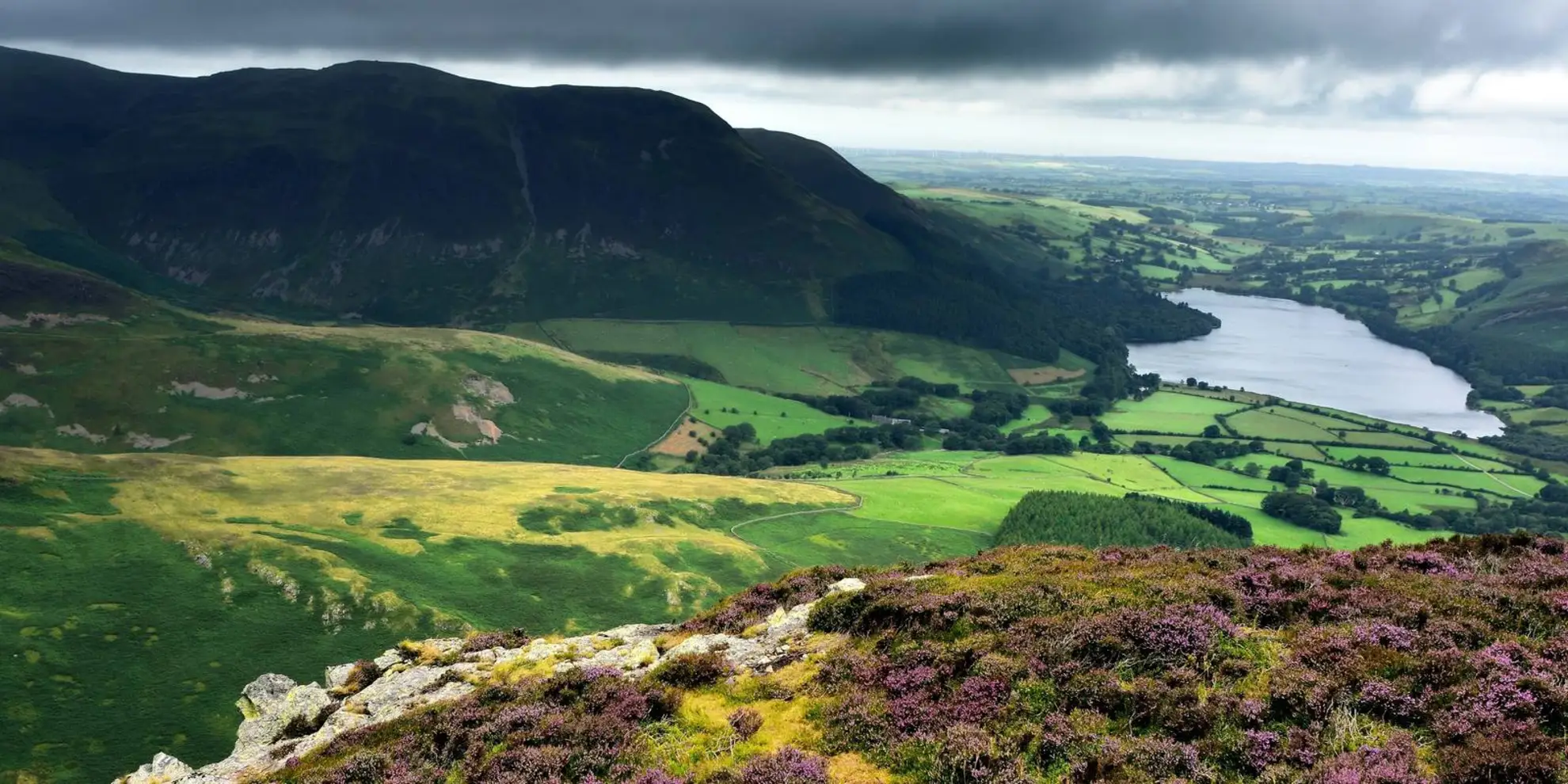 An image depicting the trail Burnbank Fell - Holme Force and the Woods and its surrounding area.