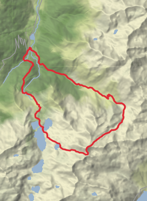 Rocher Blanc mobile static map