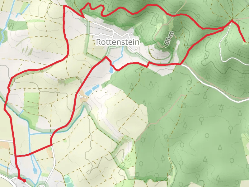 Lauftour AID2 and Burgen und Schloesser Weg