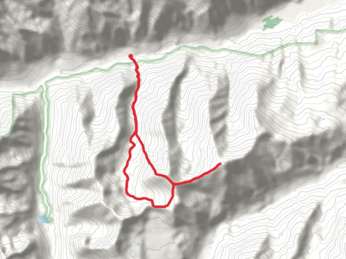 An image depicting the trail Mount Belford via Missouri Gulch Loop Trail and its surrounding area.
