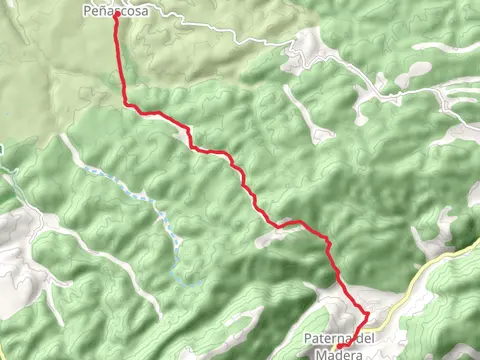 Paterna del Madera to Peñascosa