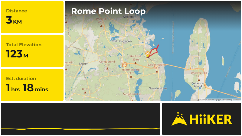 Rome Point Loop | Washington County | Rhode Island