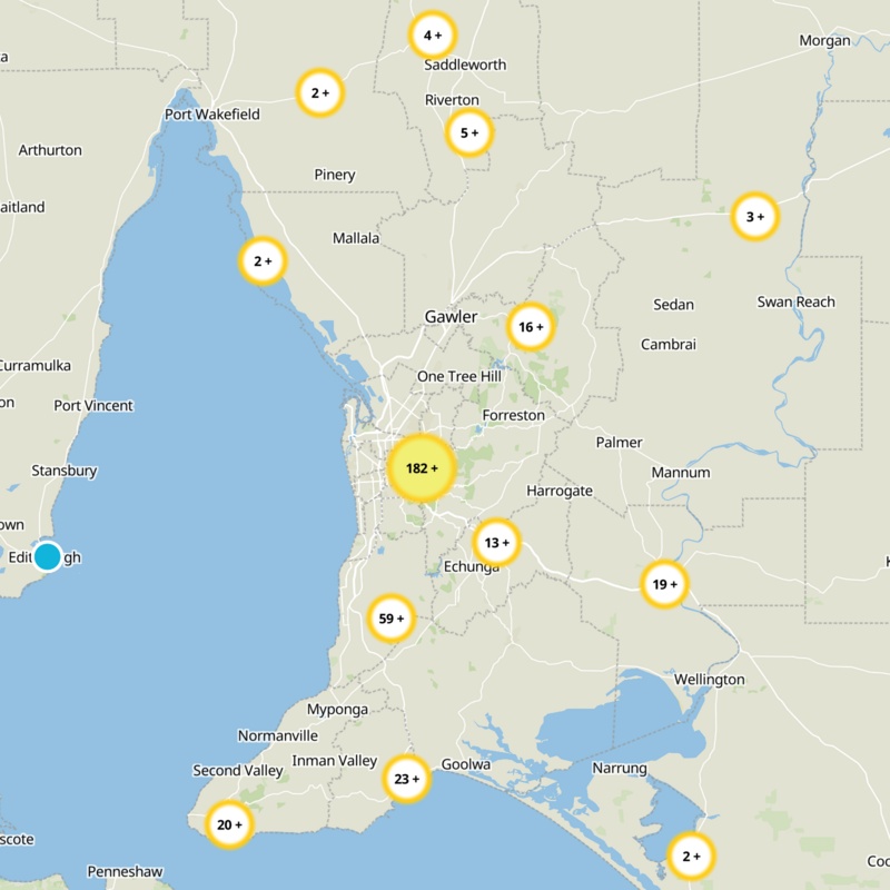 Tea Tree Gully Static Map