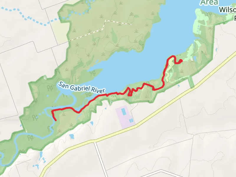 Comanche Bluff Trail - Granger Lake