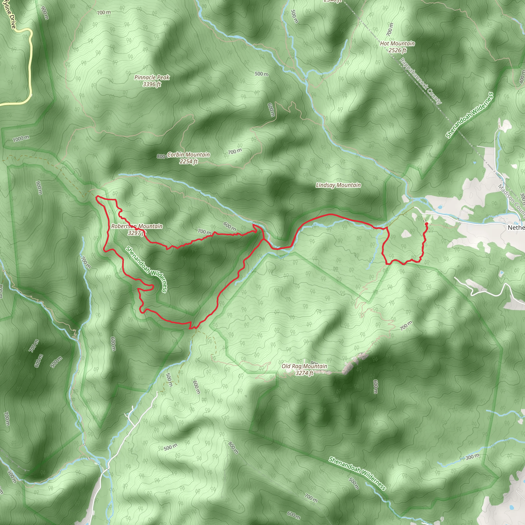 Robertson Mountain Loop via Ridge Trail | Madison County | Virginia