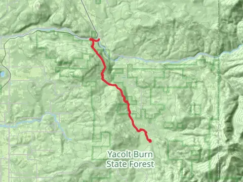 East Fork Lewis River via Bells Mountain Trail