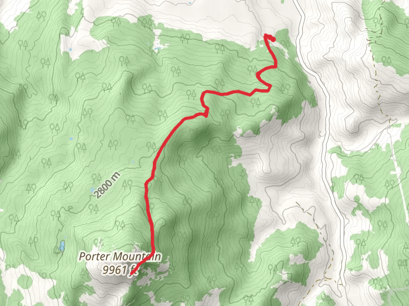 Porter Mountain Trail