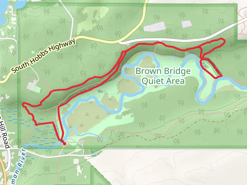 Boardman River Loop - Brown Bridge Road