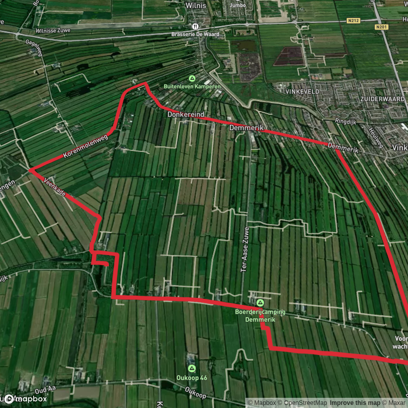 Korenmolen Weg and Donkereind Loop