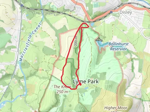 Mill Pond, Crow Wood and Elmerhurst Wood Loop