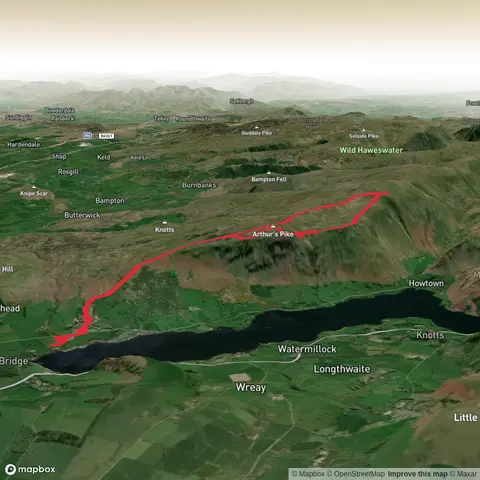 Hike from Westmorland and Furness via Arthur's Pike and Bonscale Pike