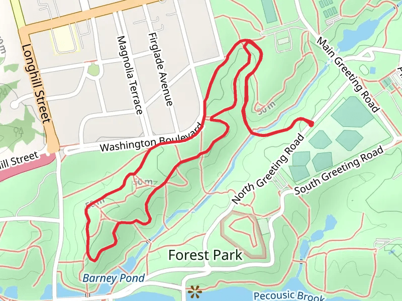 Commissioners Hill Road and Snake Hill Road Loop