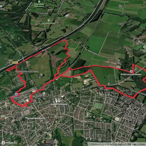 Zompepad and Twentekanaal via Reggepad