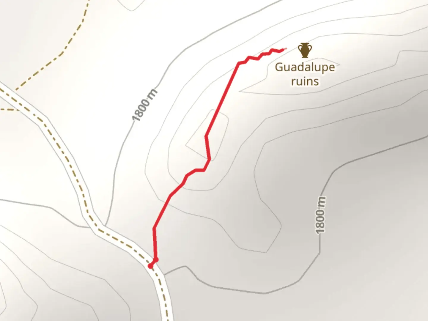 An image depicting the trail Canon Tapia and its surrounding area.