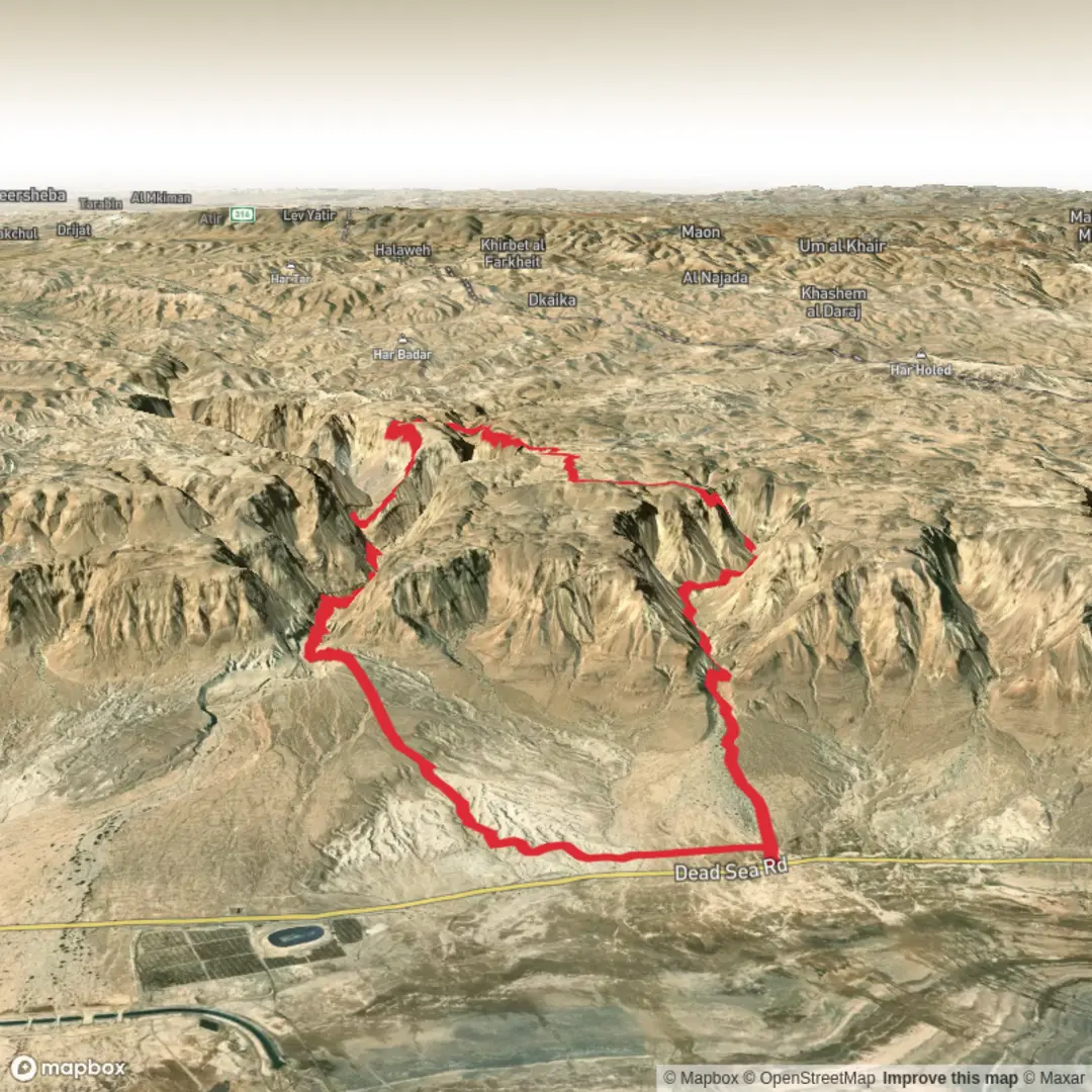 An image depicting the trail נחל משמר וצאלים תחתון and its surrounding area.