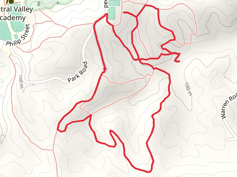 Horseshoe Trail and Rabbit trail Loop - Park Road