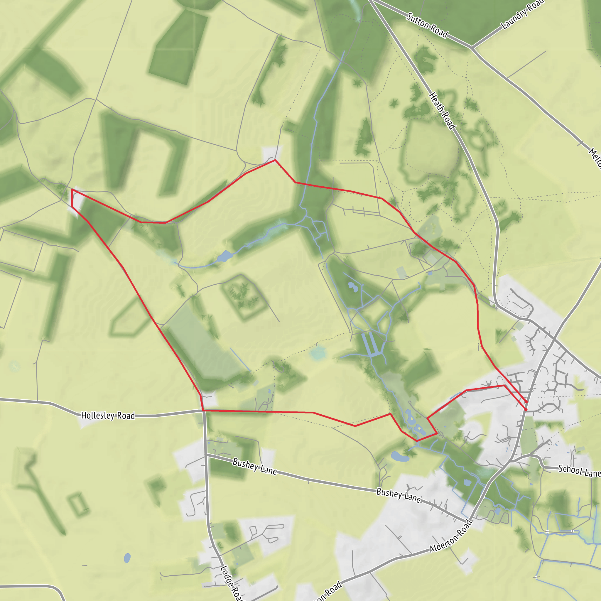Suffolk, Essex Coast & Heaths National Landscape mobile static map