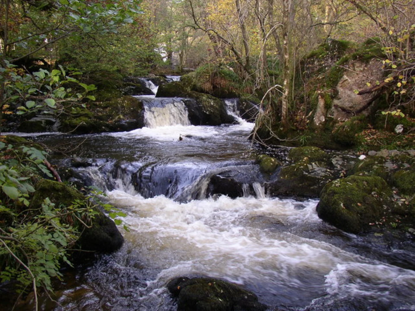 An image depicting the trail Aira Force and Aira Beck Loop and its surrounding area.