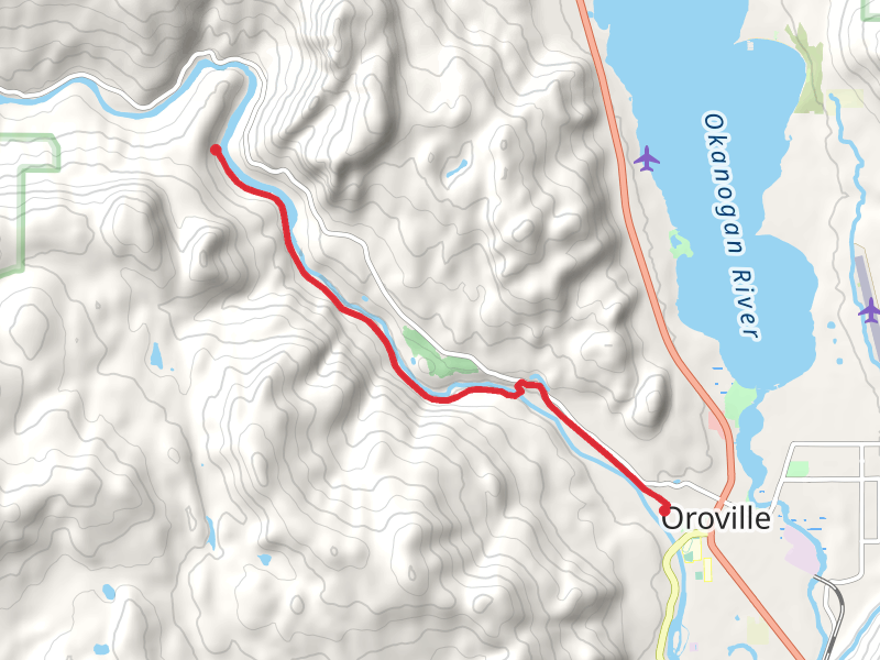 Similkameen River Walk - Oroville