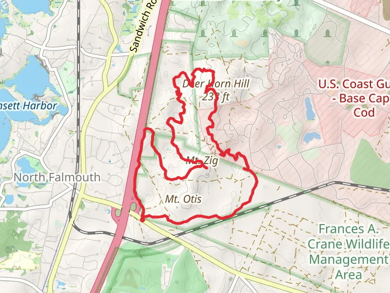 Deer Horn Hill Loop Trail