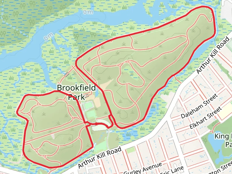 Loop around Brookfield Park