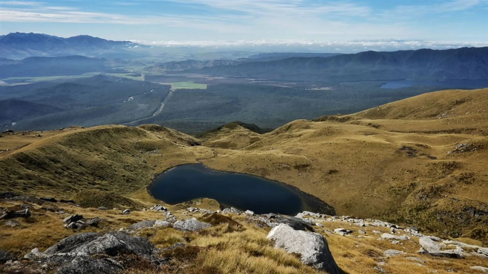 An image depicting the trail Eldrig Peak Route and its surrounding area.