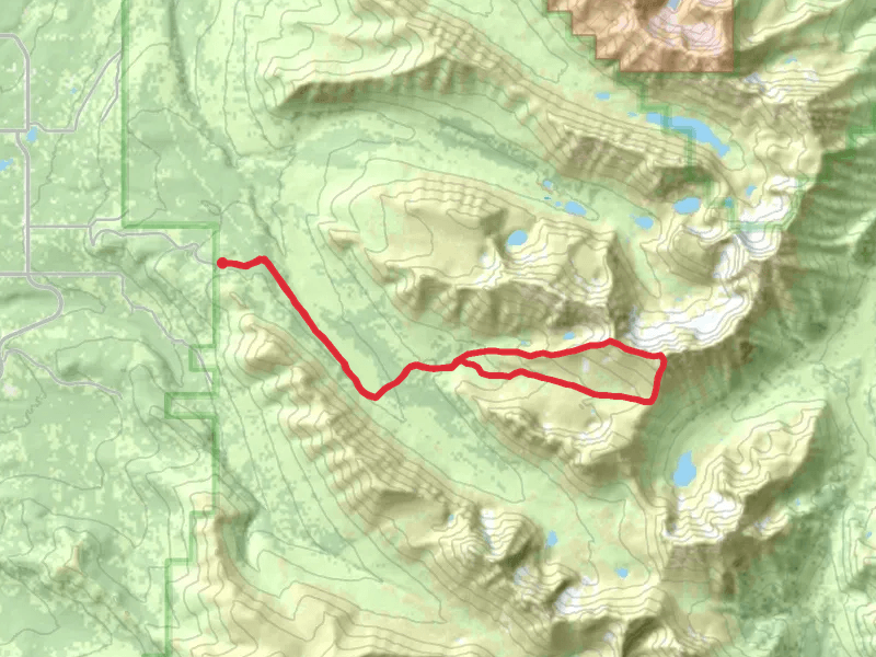 The Ramp Loop via Powerline Pass Trail