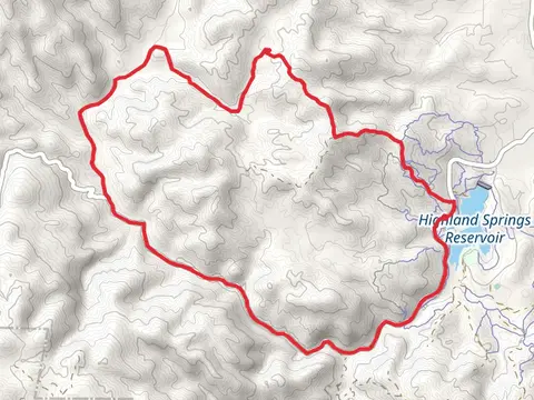 Red Rock Road and Ridge Road Loop