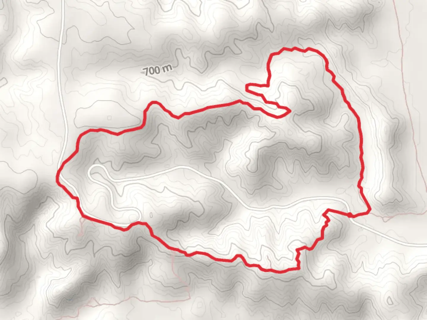 An image depicting the trail Caprock Coulee and North Achenbach Loop Trail and its surrounding area.