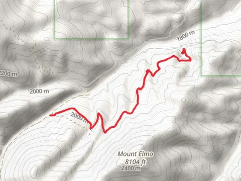 W Fk Cottonwood Trail