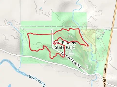 Fort Trail and Upper Prairie Trail