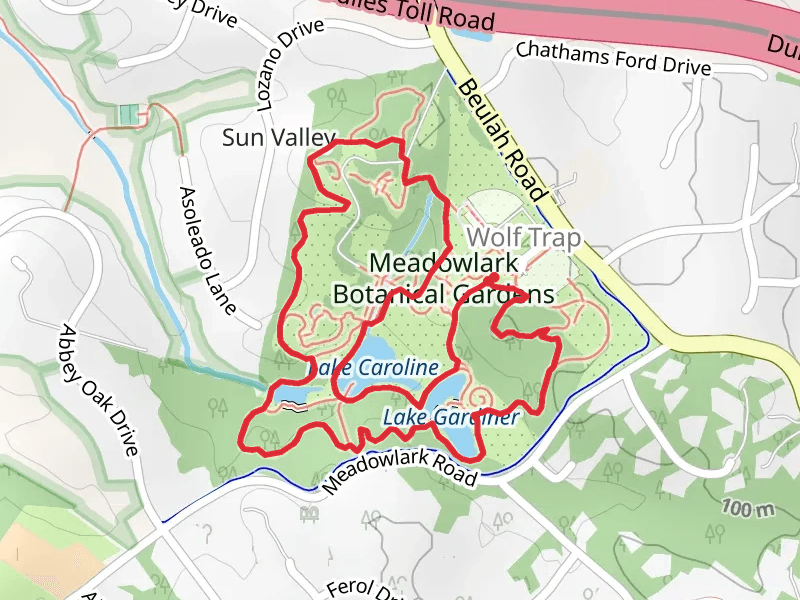 Meadowlark Botanical Gardens Loop