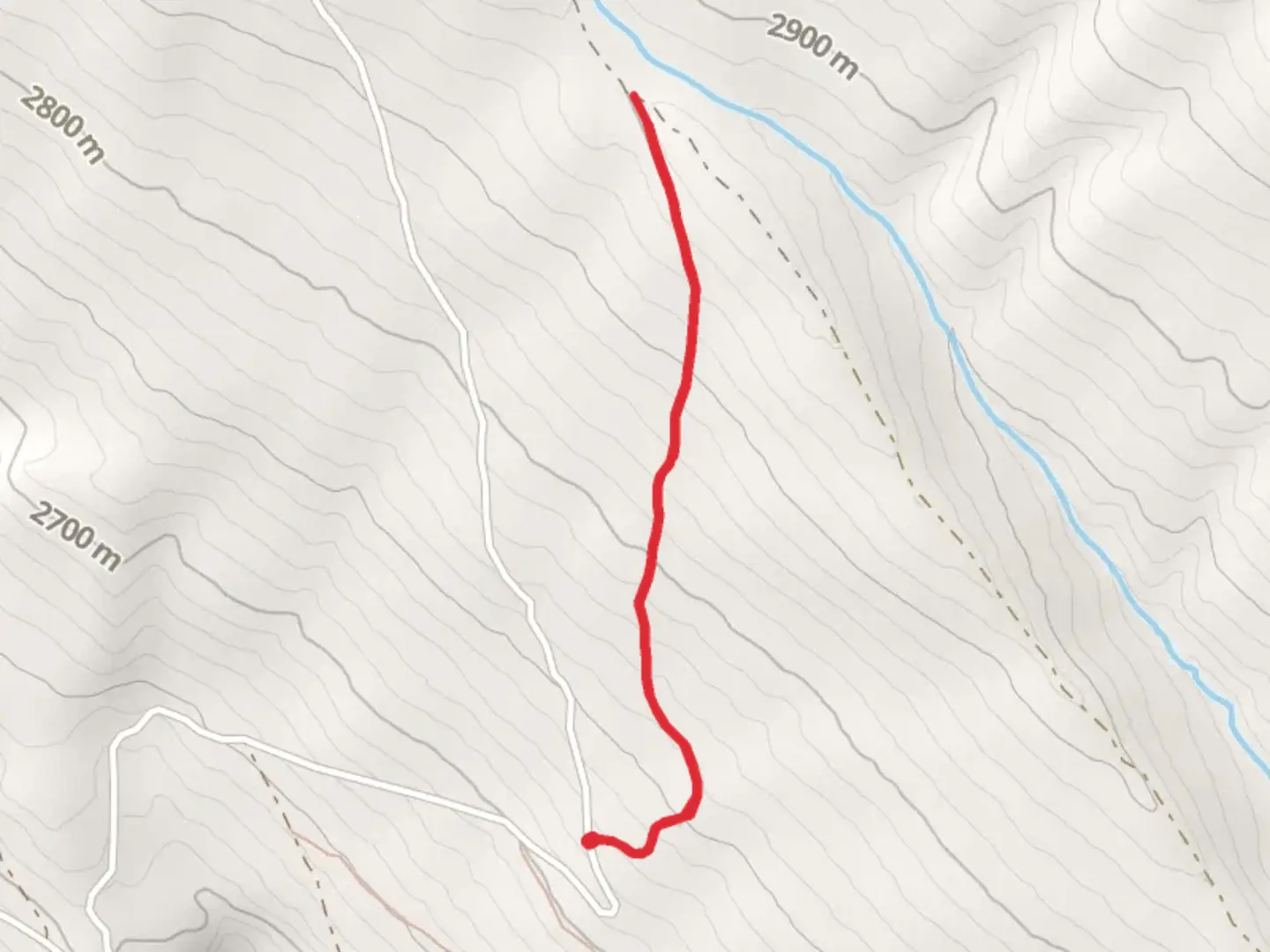 An image depicting the trail Moonlick Connect Trail and its surrounding area.