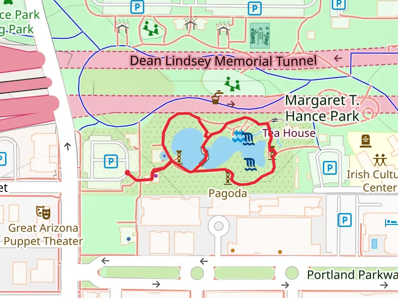 Japanese Friendship Garden Loop