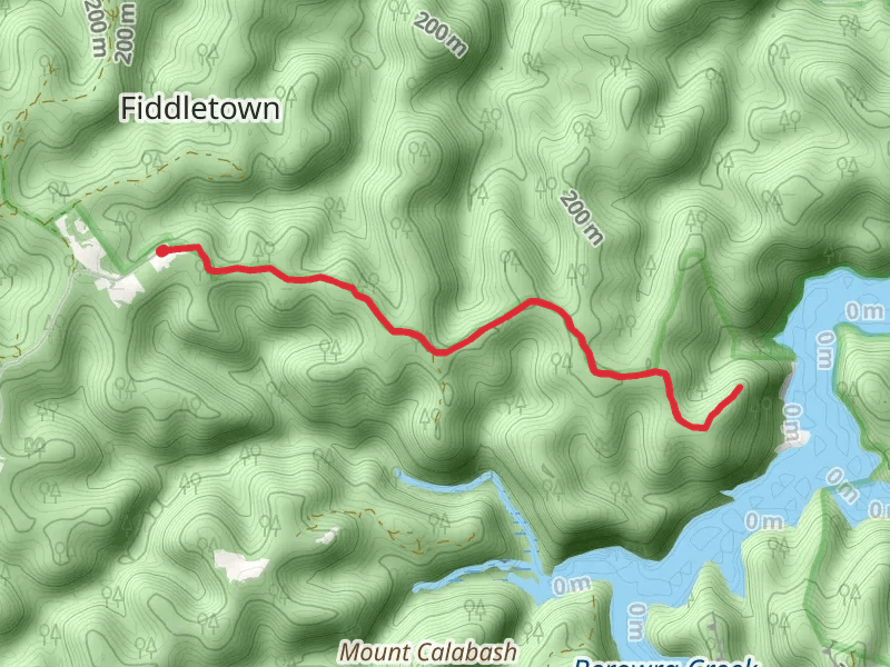 Coba Ridge to Collingridge Point Track