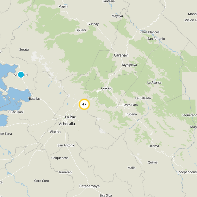 Provincia Nor Yungas Static Map