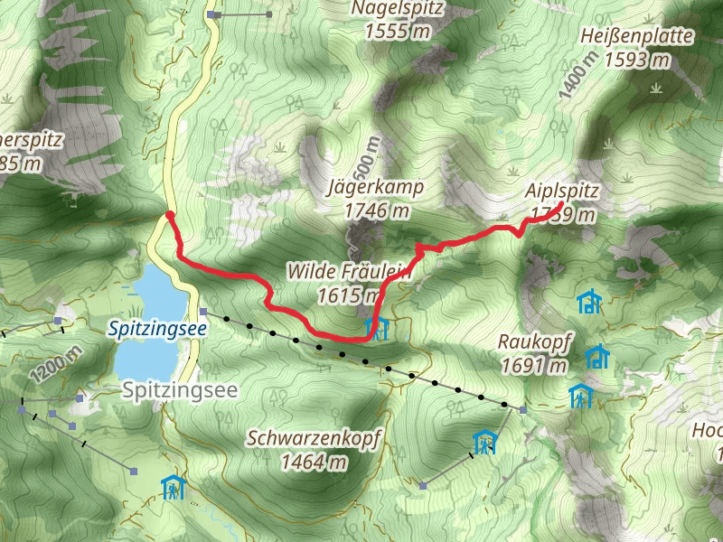 Aiplspitz and Tanzeck Peak Walk from Spitzingsee