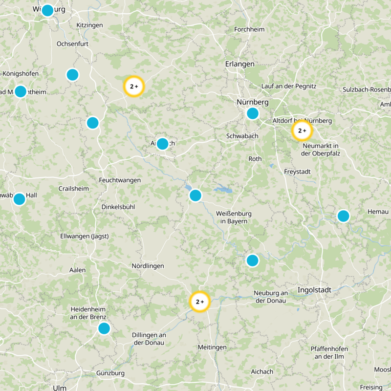 Weißenburg-Gunzenhausen Static Map
