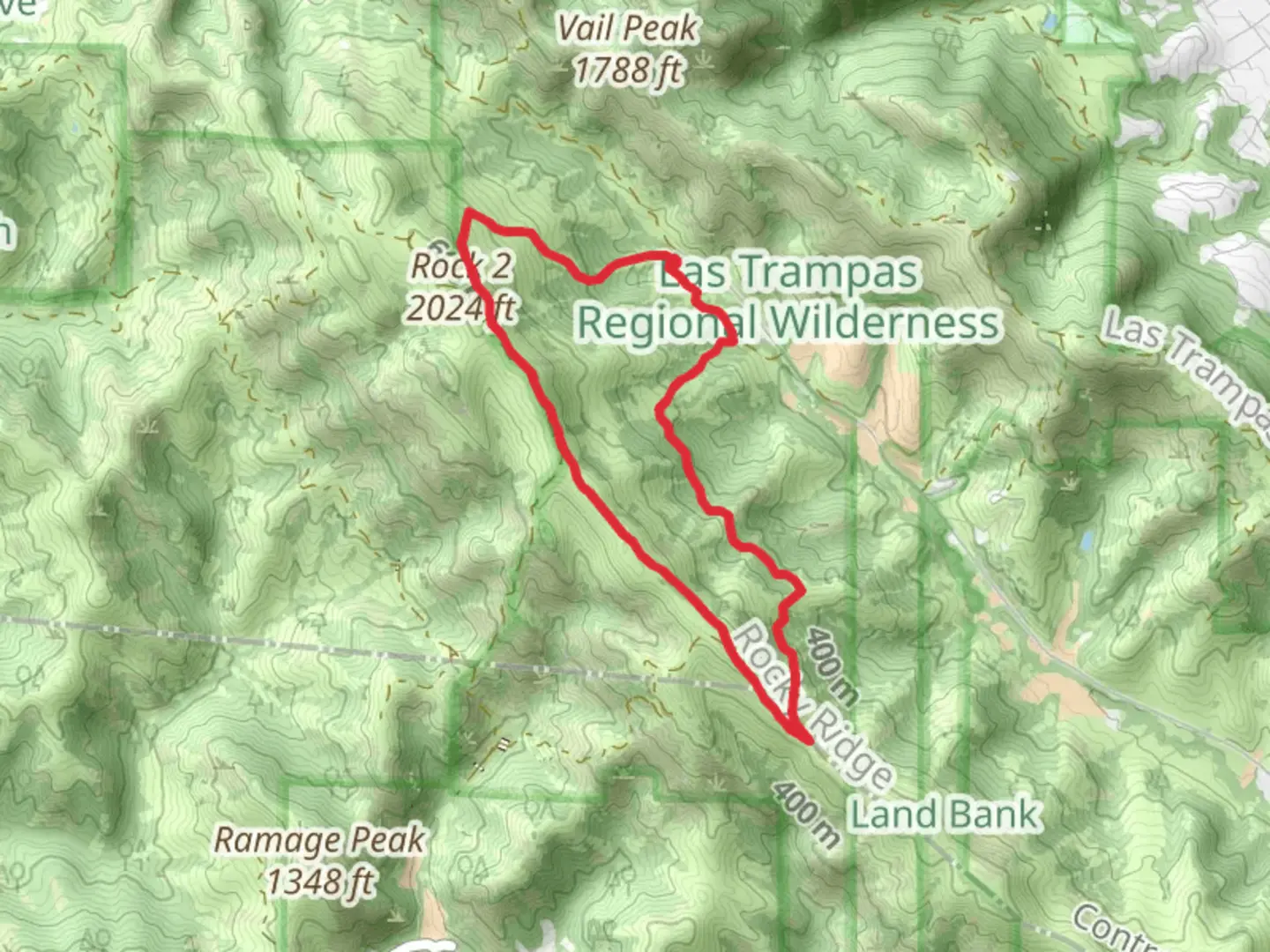 An image depicting the trail Rocky Ridge View Loop Trail and its surrounding area.
