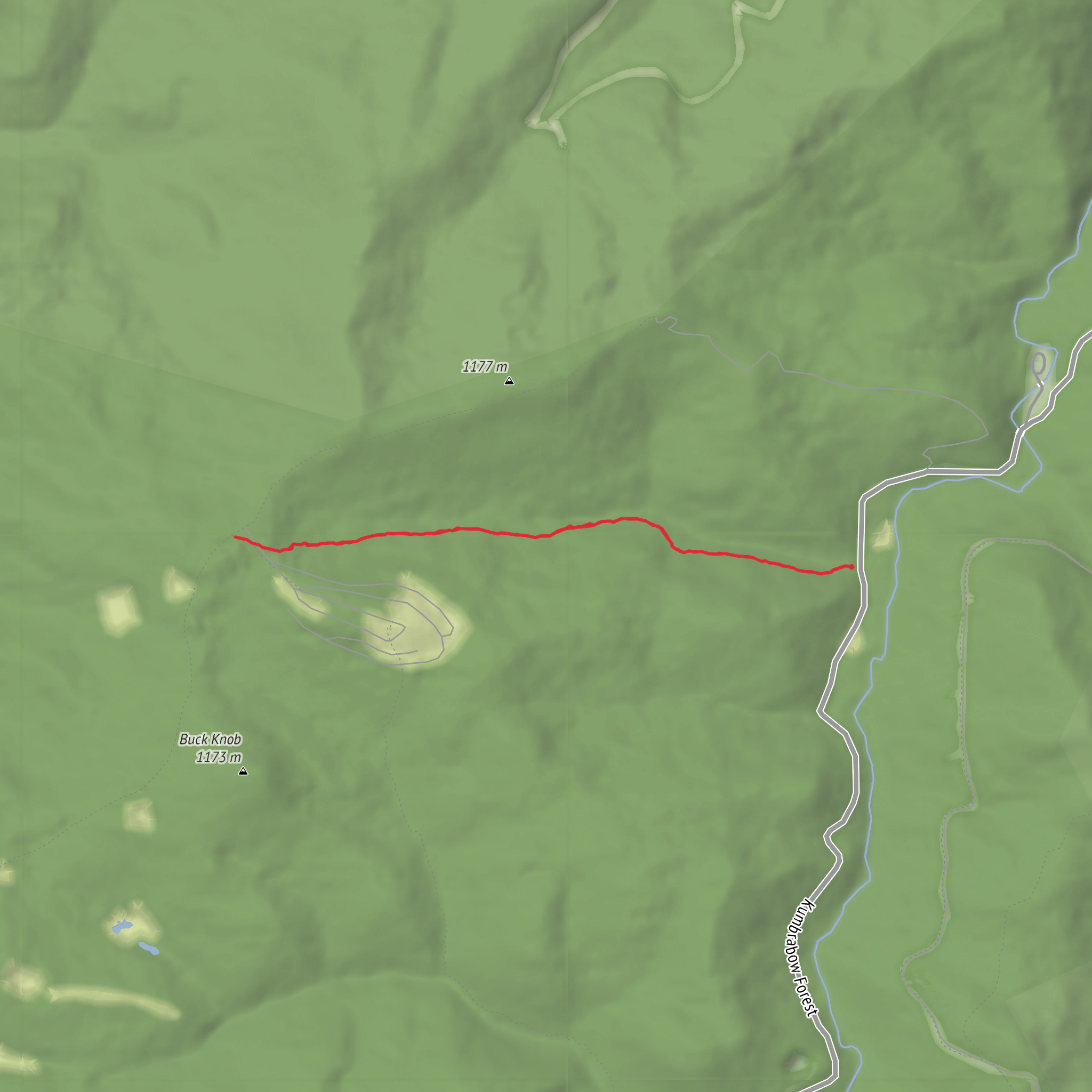 Meatbox Run Trail mobile static map