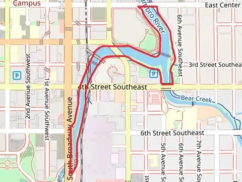Civic Center trail and Downtown Loop