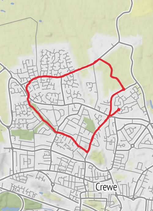 first proper run after muscle injury mobile static map