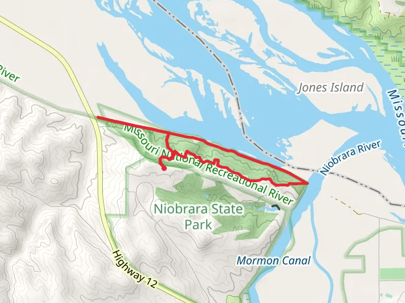 Niobrara River and Mormon Canal Loop