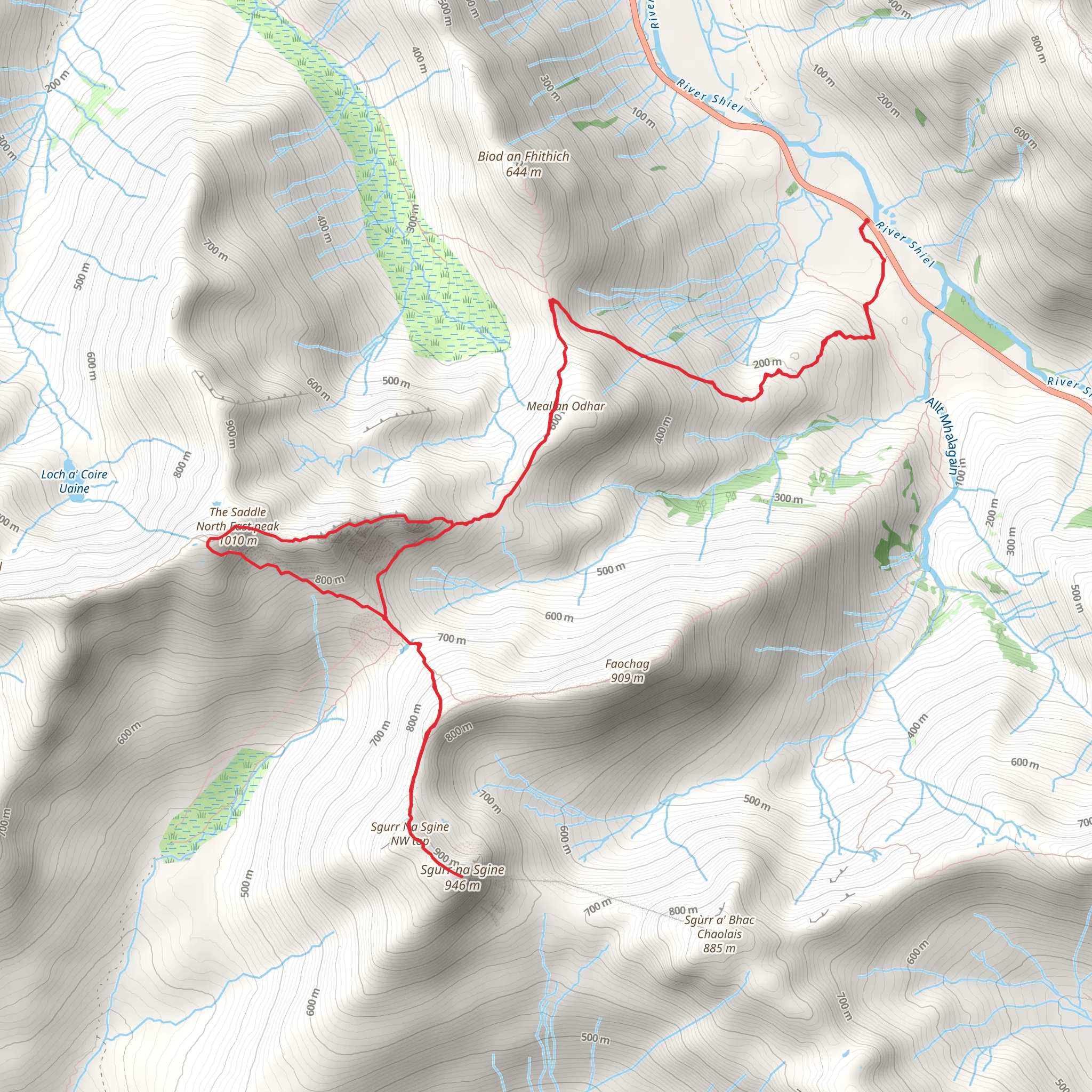 Sgurr na Forcan and The Saddle | Highland | Scotland
