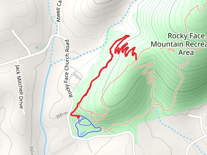 Prison Camp Trail Out and Back