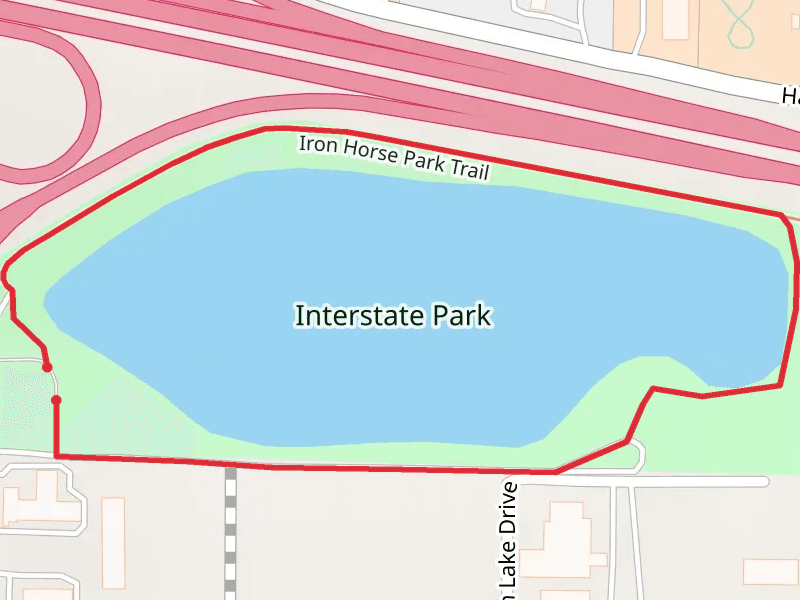 Iron Horse Park Trail and Interstate Park Loop
