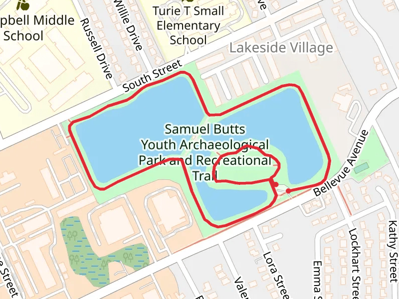 Samuel Butts Youth Archaeological Park and Recreational Loop Trail
