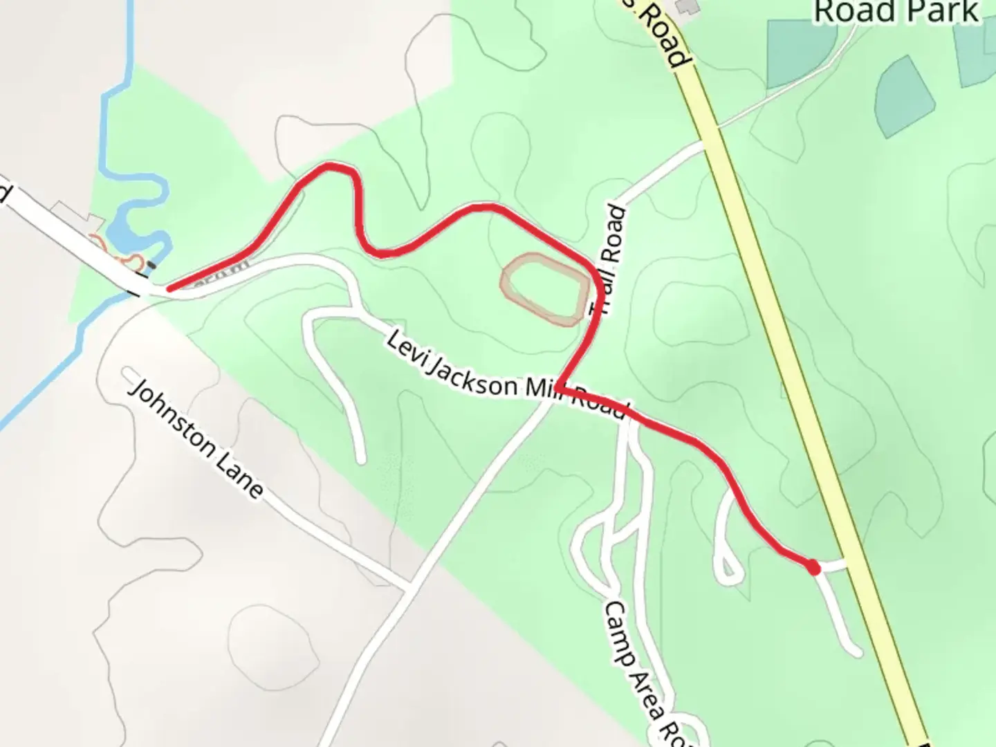 An image depicting the trail Mountain Life Museum Road Walk and its surrounding area.